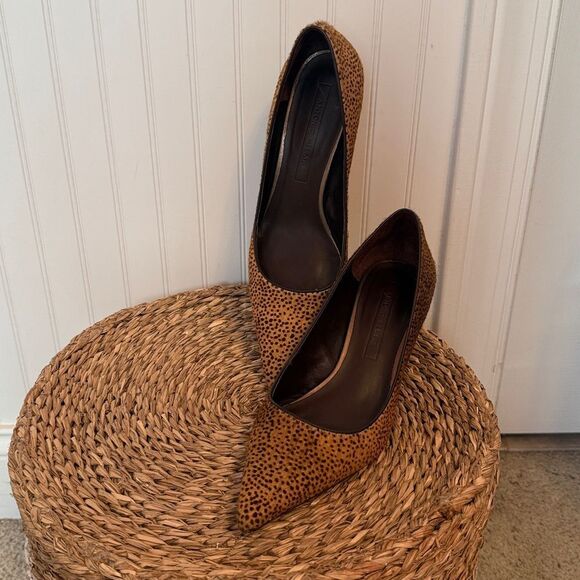 Antonio Melani Elegant Tan Women's Heels - 7.5 - Great Condition - Picture 12 of 13